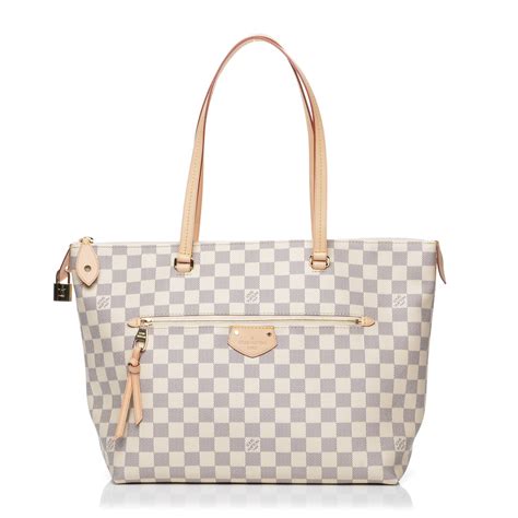 louis vuitton iena mm damier azur|damier azur canvas bag.